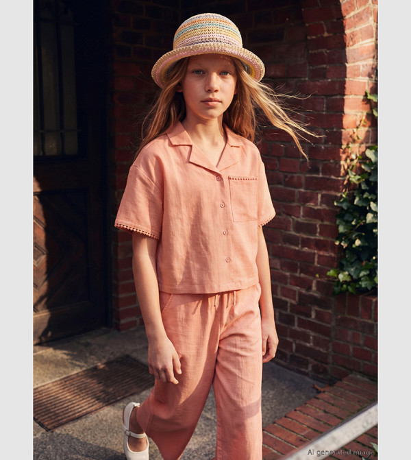 LC Waikiki cool-kid-uniforms-k - Coral Shirts & Bottoms