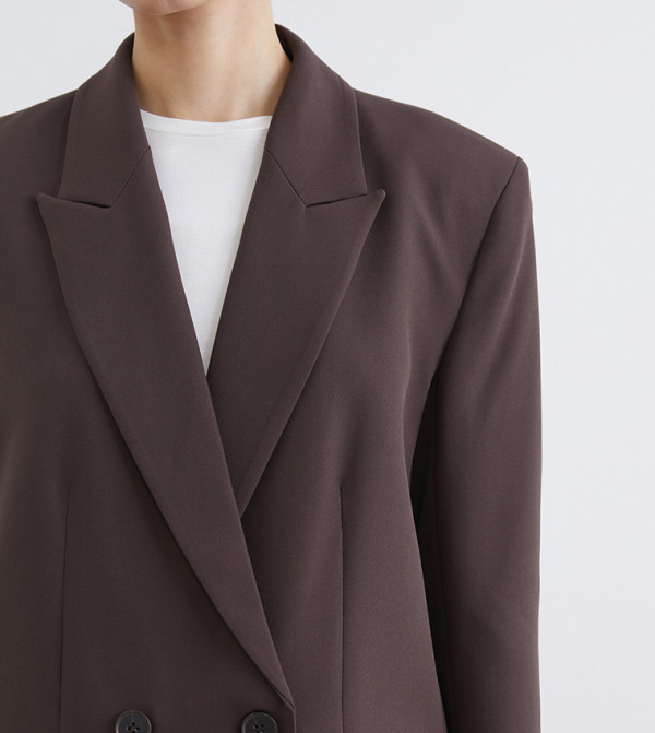 LC Waikiki  Jackets & Coats - Brown Blazers