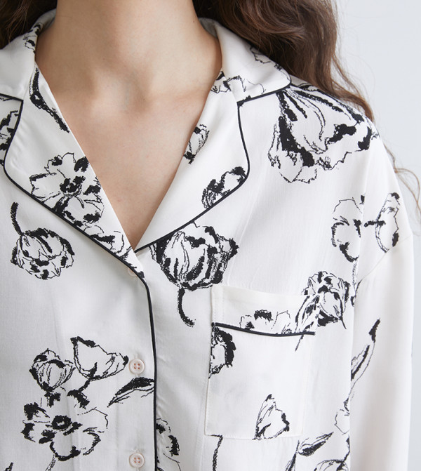 LC Waikiki  Clothing - White Pyjama Set