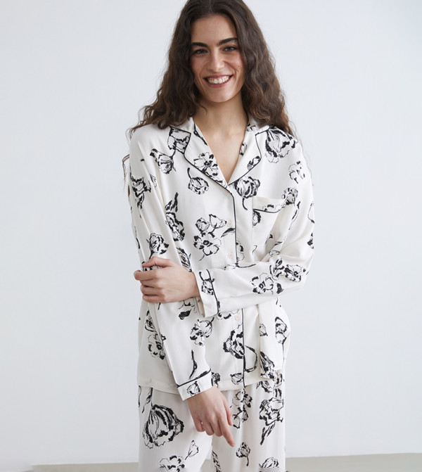 LC Waikiki  Clothing - White Pyjama Set