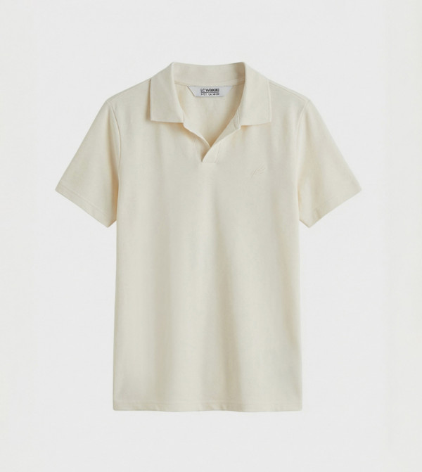 LC Waikiki LC Waikiki - Cream T-shirts & Bottoms