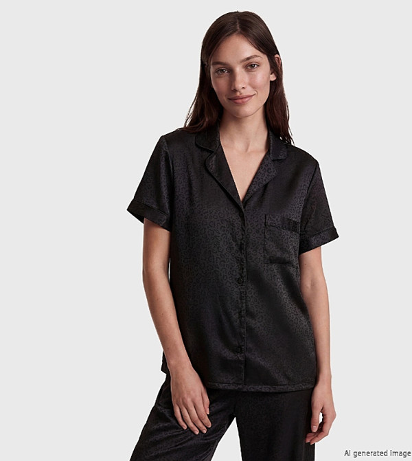 اٍل سي واي كيكي أطقم بيجاما - أسود Pyjama Set
