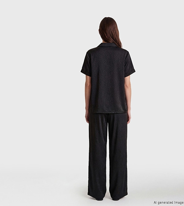 اٍل سي واي كيكي أطقم بيجاما - أسود Pyjama Set