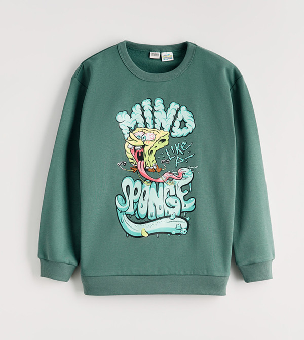 LC Waikiki  Sweatshirts - Green Sweatshirts