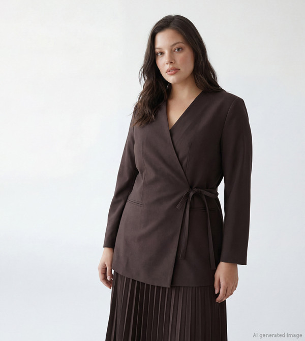 اٍل سي واي كيكي جاكيتات ومعاطف - بني بليزرات