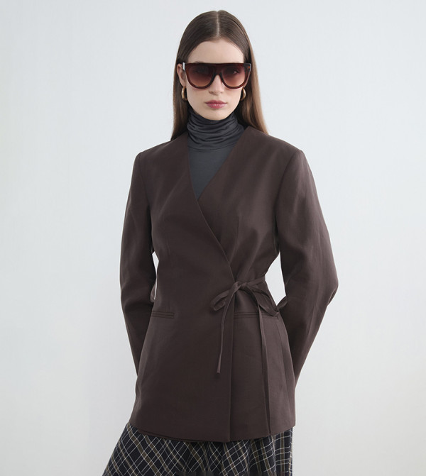 اٍل سي واي كيكي جاكيتات ومعاطف - بني بليزرات