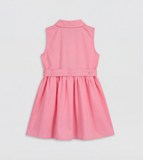 LC Waikiki  twirl-worthy-styles-k - Pink Casual Dress