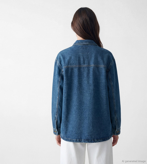 LC Waikiki  Denim Jackets - Indigo Denim Jackets