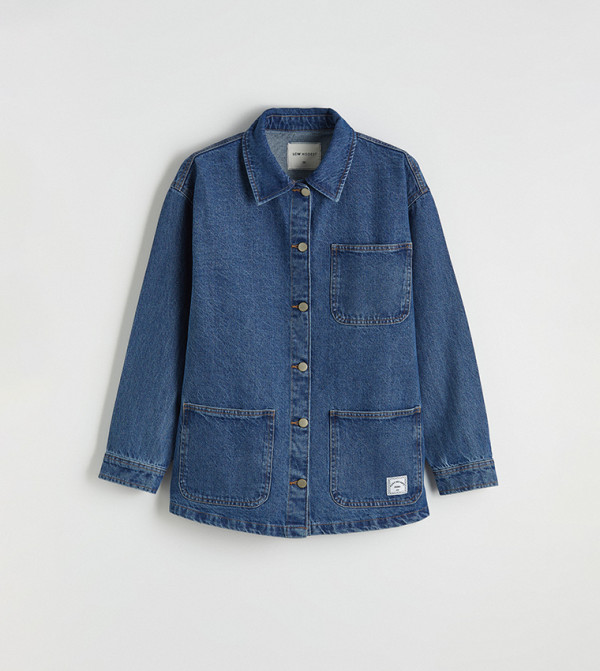 LC Waikiki  Denim Jackets - Indigo Denim Jackets