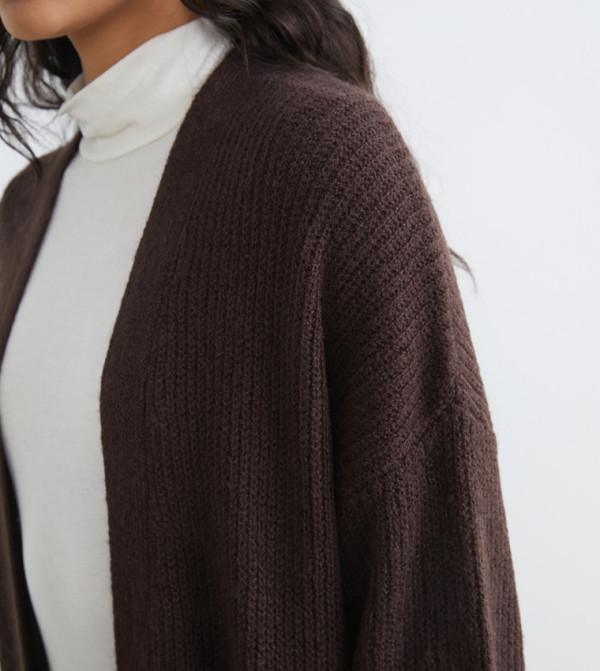 LC Waikiki  Sweaters & Cardigans - Brown Cardigans