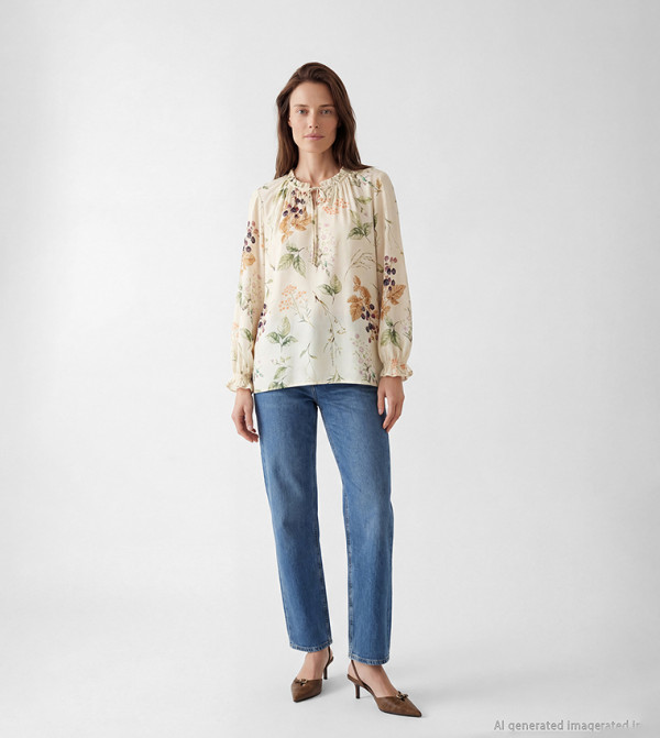 اٍل سي واي كيكي  daily-essentials - بيج Casual Tops
