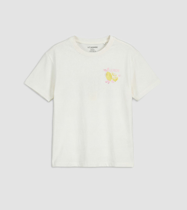 LC Waikiki Kids - Cream Top & Pyjama Sets