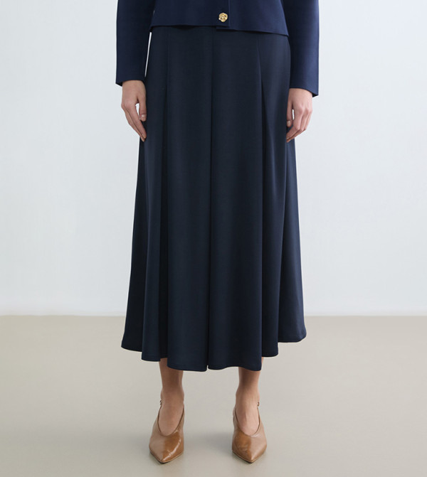 LC Waikiki  Skirts - NAVY BLUE Midi Skirts