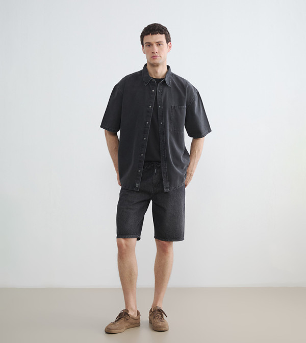 LC Waikiki  Clothing - BLACK Denim shorts