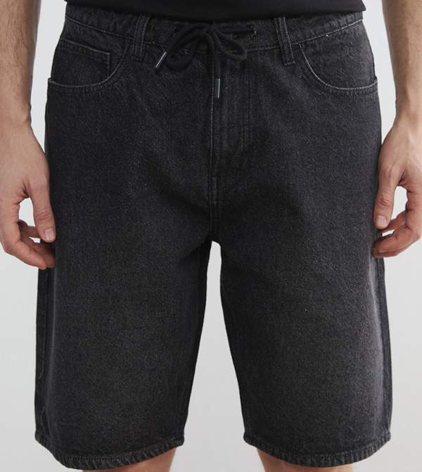 LC Waikiki  Clothing - BLACK Denim shorts