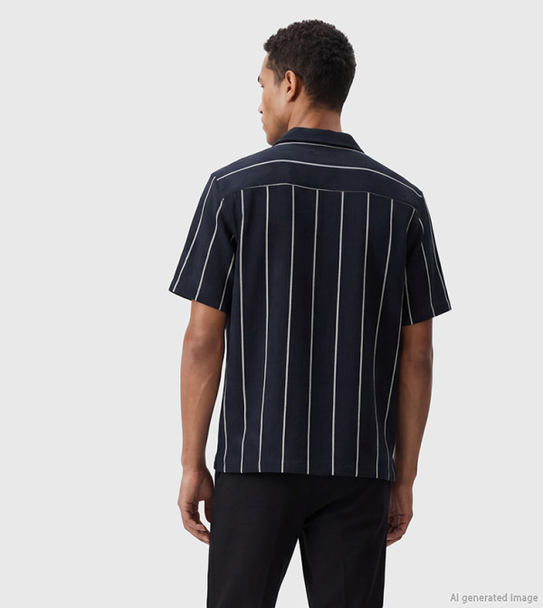 LC Waikiki  Clothing - Navy Short Sleeves