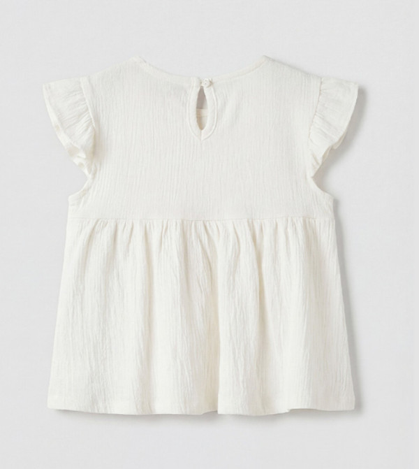 LC Waikiki  Top & Shorts - Ecru Top & Shorts