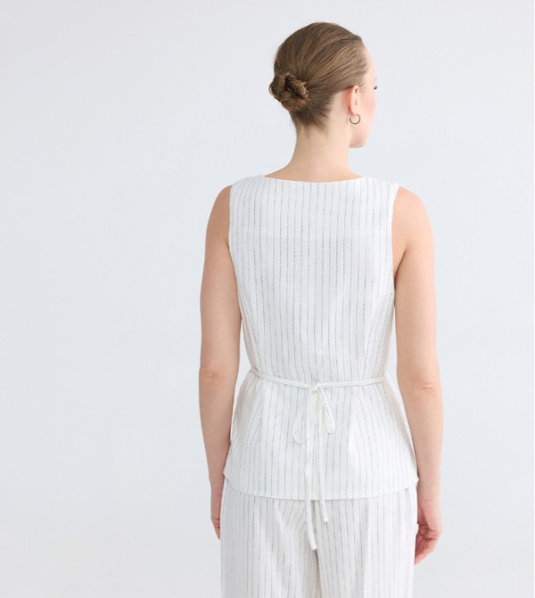 LC Waikiki  Waistcoats - Off White Waistcoats