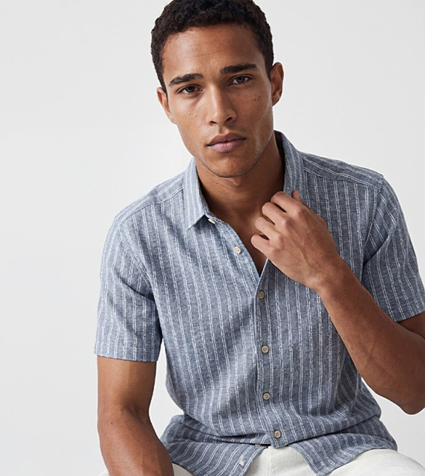 LC Waikiki  Short Sleeves - Blue Short Sleeves