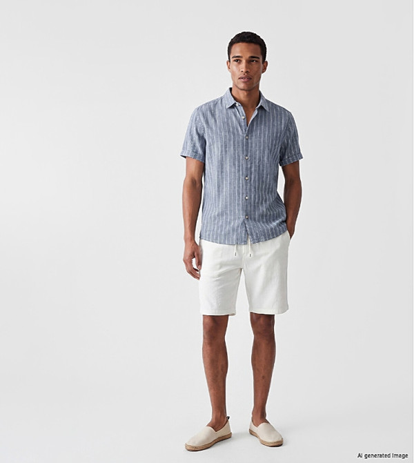 LC Waikiki  Short Sleeves - Blue Short Sleeves