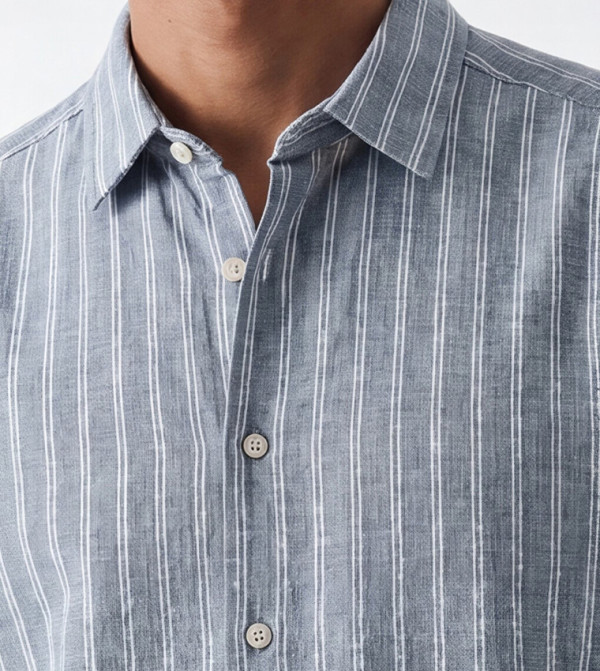LC Waikiki  Short Sleeves - Blue Short Sleeves