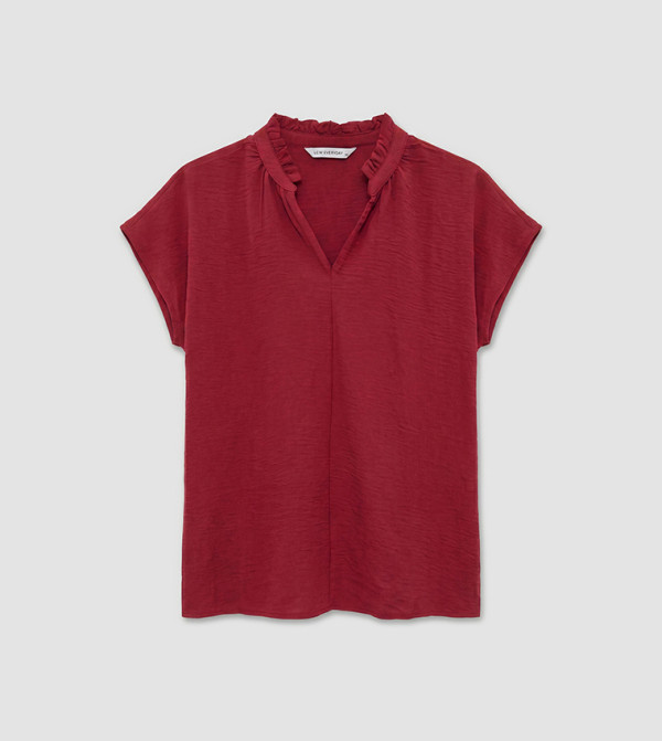 اٍل سي واي كيكي اٍل سي واي كيكي - بني محمر Casual Tops