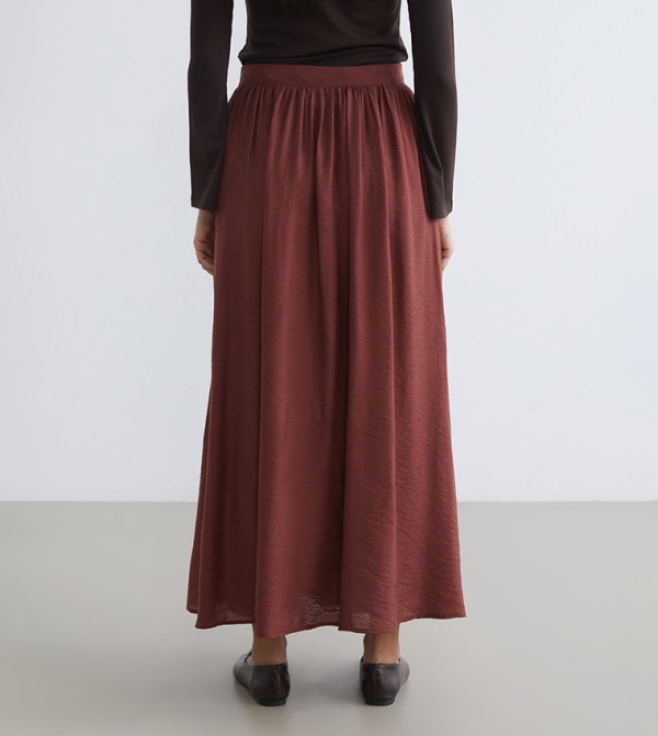 اٍل سي واي كيكي  تنانير طويلة - بني  Maxi Skirts