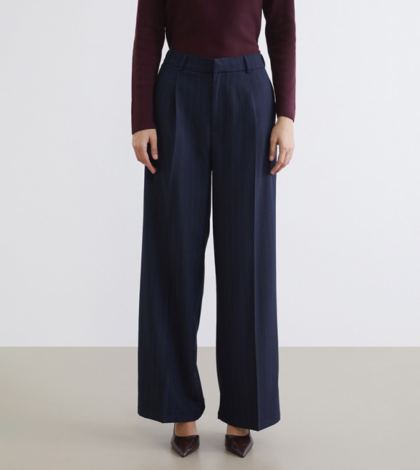LC Waikiki  Casual Pants - Navy Casual Pants