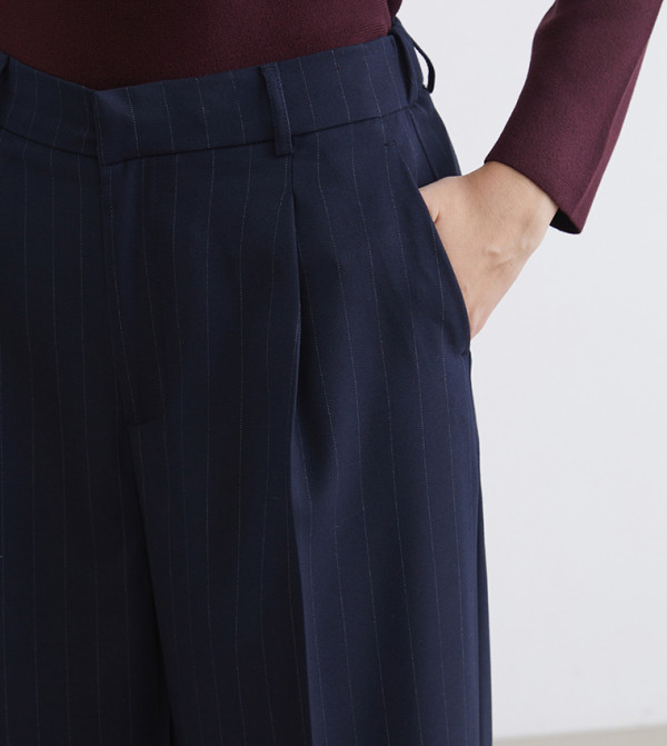 LC Waikiki  Casual Pants - Navy Casual Pants