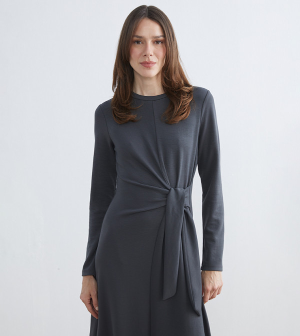 LC Waikiki  Clothing - Grey Midi Dresses