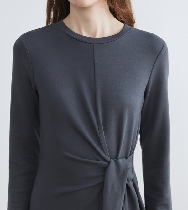 LC Waikiki  Clothing - Grey Midi Dresses