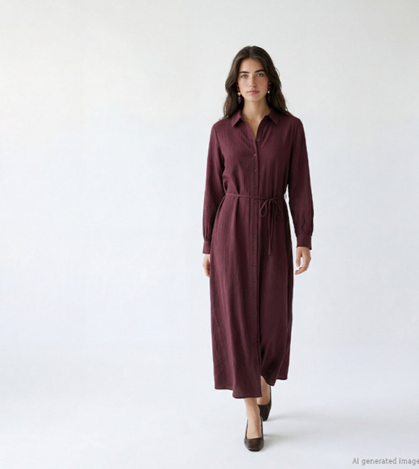 LC Waikiki Modestwear - Burgundy modestwear