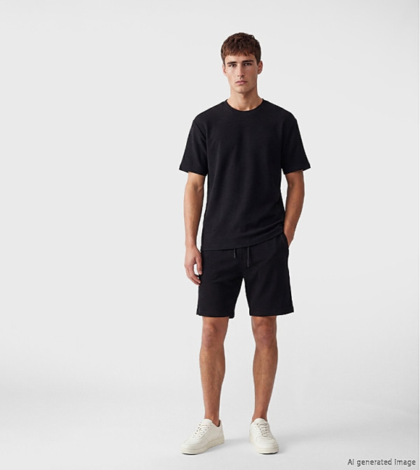 LC Waikiki  Shorts - BLACK Casual Shorts