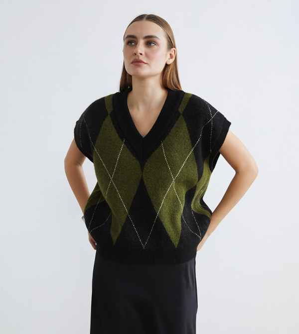 اٍل سي واي كيكي  سترات - أسود Sweaters