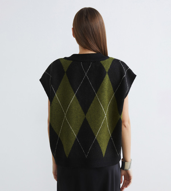 اٍل سي واي كيكي  سترات - أسود Sweaters