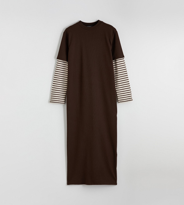 اٍل سي واي كيكي فساتين - بني Midi Dresses