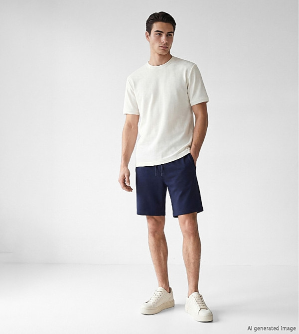LC Waikiki  Casual Shorts - Navy Casual Shorts