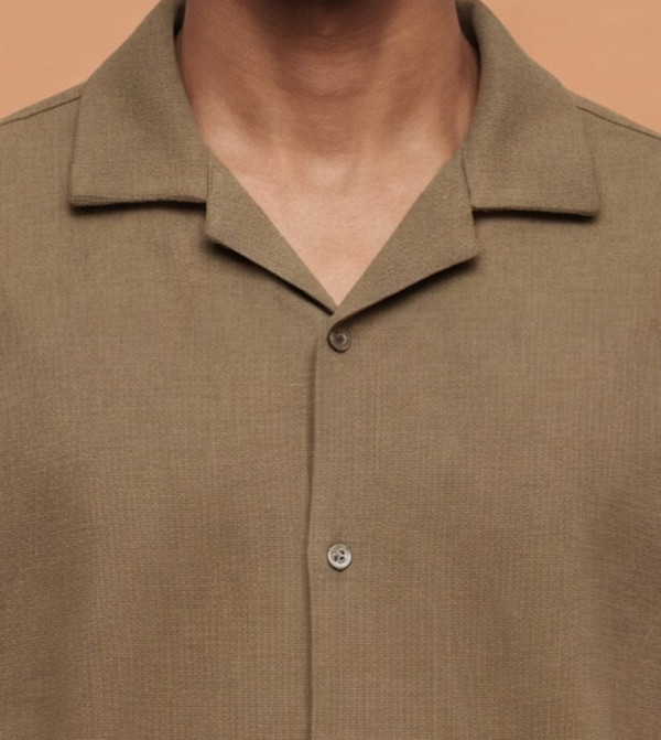 LC Waikiki  Clothing - Khaki Short Sleeves