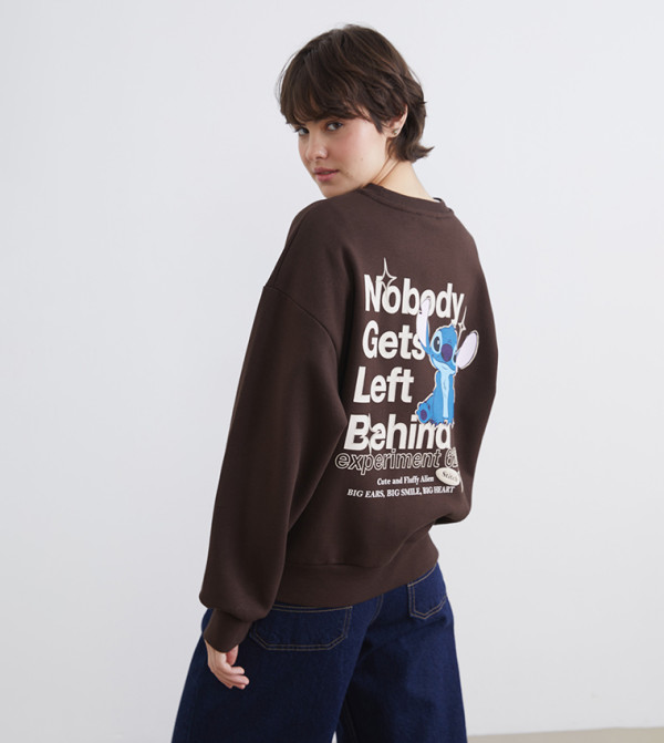 LC Waikiki  Hoodies & Sweatshirts - Brown Sweatshirts