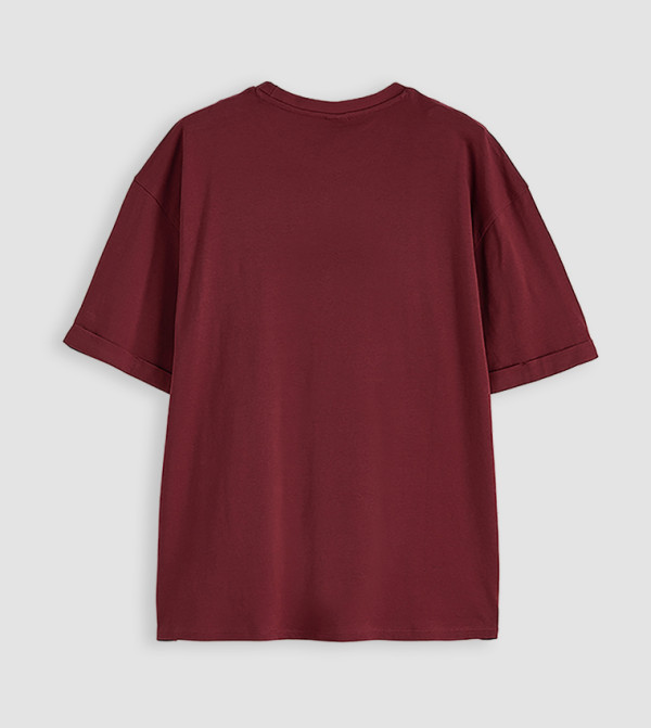 LC Waikiki  heatwave-ready-k - Maroon T-shirts