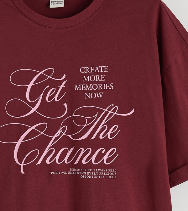 LC Waikiki  heatwave-ready-k - Maroon T-shirts