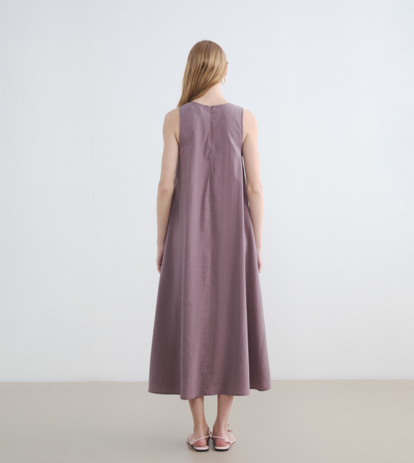 LC Waikiki Women - Mauve Midi Dresses