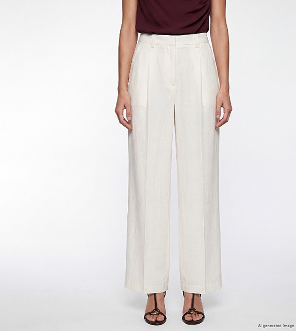 LC Waikiki  Pants & Leggings - White Casual Pants