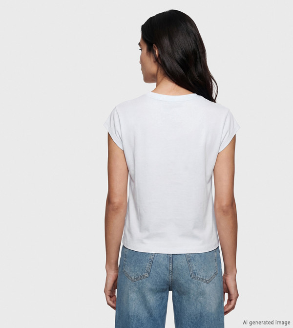 اٍل سي واي كيكي  تيشيرتات كاجوال - أزرق Short Sleeve T-Shirts