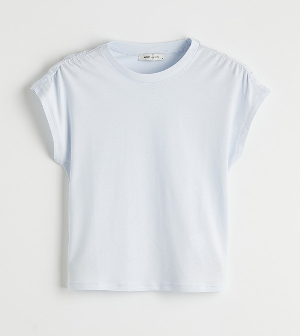 اٍل سي واي كيكي  تيشيرتات كاجوال - أزرق Short Sleeve T-Shirts