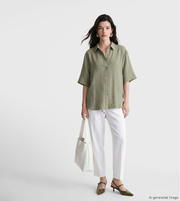 LC Waikiki  Clothing - Khaki Shirts