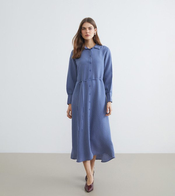 LC Waikiki  Shirt & T-Shirt Dresses - Blue Shirt & T-Shirt Dresses
