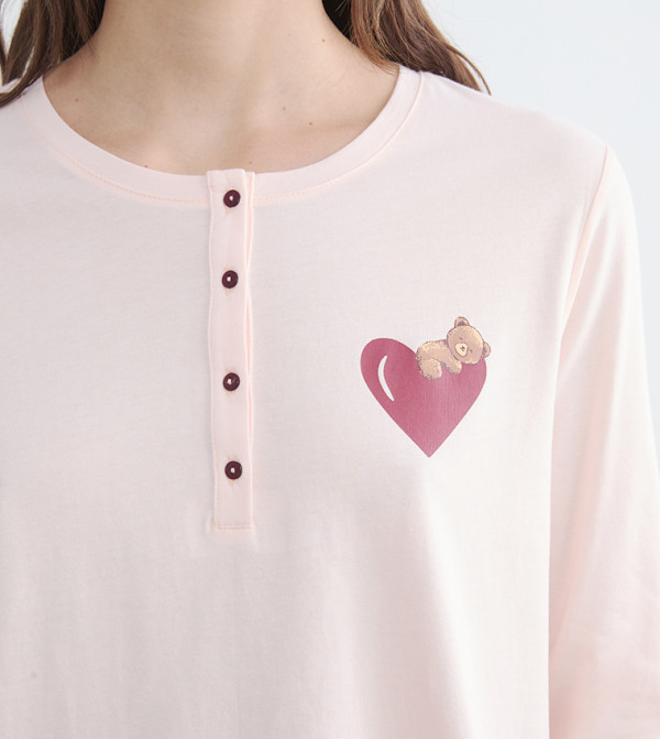 LC Waikiki  Maternity Clothing - Red Sleep wear