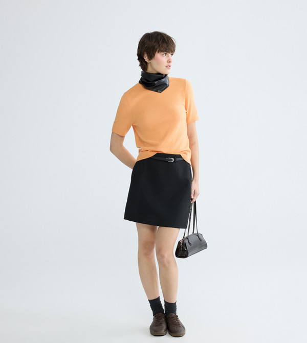 LC Waikiki  Mini Skirts - Black Mini Skirts
