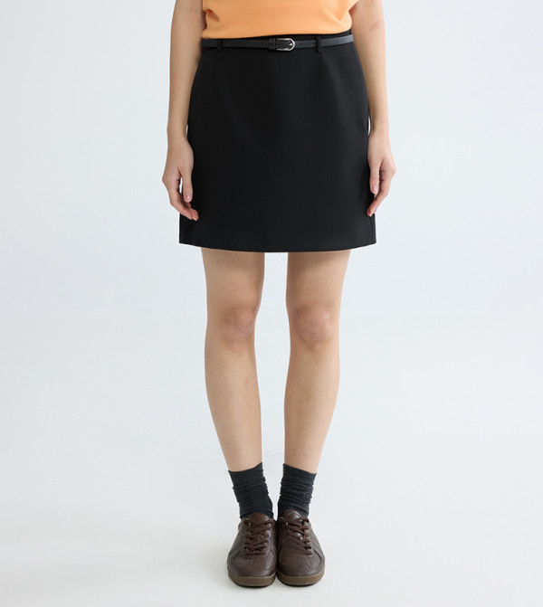 LC Waikiki  Mini Skirts - Black Mini Skirts
